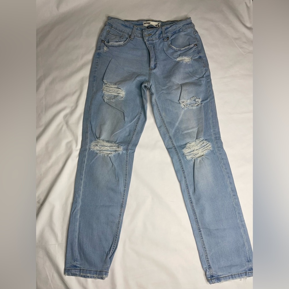 Garage stretched straight leg denim